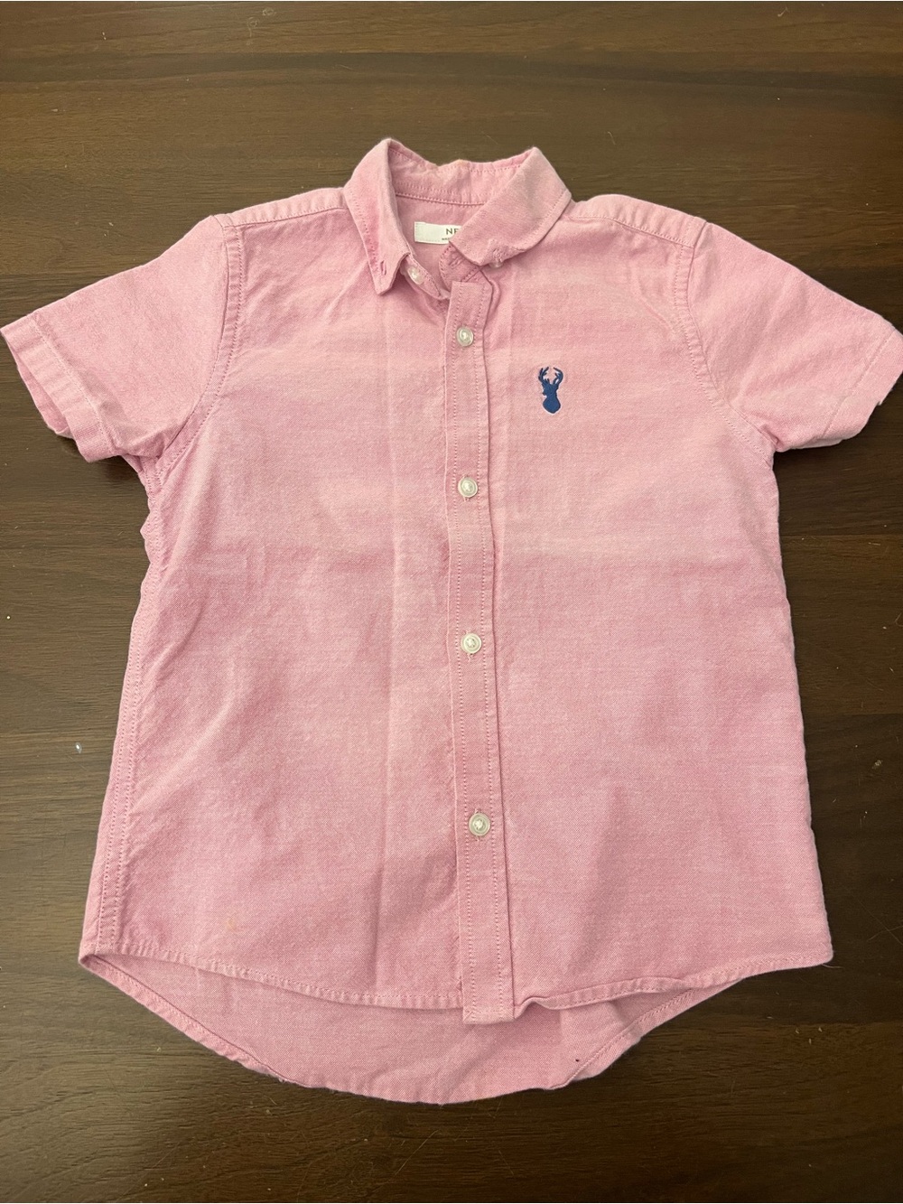 Bundle of 6 Boys Button-Down Shirt Sizes 3-6 - Picture 2 of 13